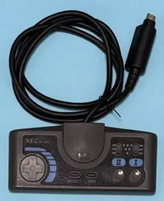 PCエンジン　コントロールパッド（ブラック）