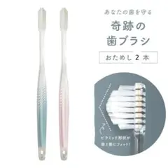 新品　奇跡の歯ブラシ　大人用 ２本セット 日本製 正規品