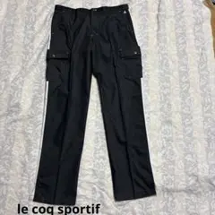 le coq sportif カーゴゴルフパンツ ブラック　XLのサムネイル