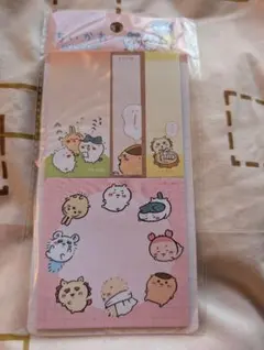 かわいいキャラクター付箋セット