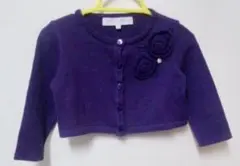 ★タルティーヌエショコラ★カーディガン ボレロ　80