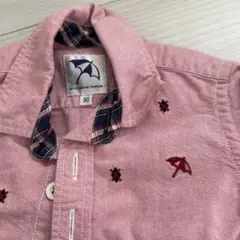 2点セット　刺繍入りピンクシャツ アーノルドパーマ