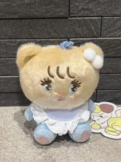 mikko characters ふわふわBABYマスコット　ラテ
