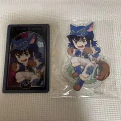 鬼滅の刃 ハロウィン アクリルスタンド メタリックカード 嘴平伊之助