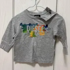 DIESEL グレー 長袖Tシャツ　12M