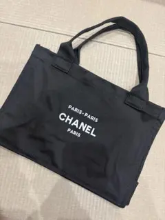 【未使用品】シャネル ノベルティ トートバッグ ブラック