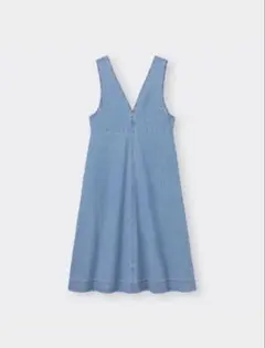 デニム ジャンパードレス