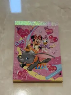 東京ディズニーリゾート メモ帳 ミニー デイジー ダンボ