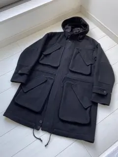 00s キャサリンハムネット ビンテージ アーカイブ ウール コート ブラック