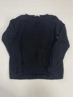 FLANDRE 100%ウール　セーター　ブラック