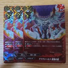 バディファイト 黒竜騎士ゲイル シークレットパック5種 - メルカリ