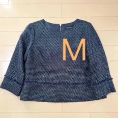 ユナイテッドアローズ　グリーンレーベル　プルオーバー　M　38　ネイビー