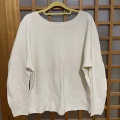 UNIQLO ボートネック 長袖Tシャツ XL
