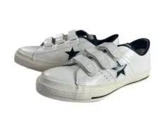 ワンスター ベルクロ 白/黒 US8 26.5㎝