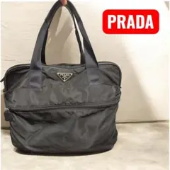 良品 PRADAボストンバッグ ブリーフケース ナイロン 男女兼用 A16139