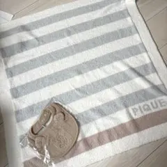 新品未使用 ジェラートピケ ブランケット&スタイ　箱あり