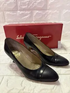 #Salvatore Ferragamo パンプス ブラック 23.5cm