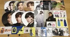 SixTONES 京本大我 うちわ ＆ アクスタ ＆ 缶バッジ 他 24点セット