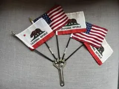 カリフォルニア州旗 ヴィンテージ フラッグ オリジナル コットン 50s