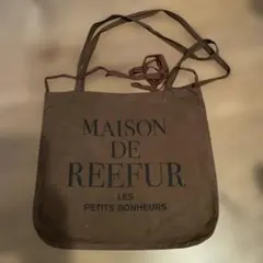 MAISON DE REEFUR エコバッグ ブラウン　メゾンドリーファのサムネイル