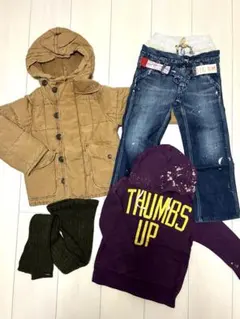 デニムアンドダンガリー　まとめ売り　110センチ　アウター　トレーナー