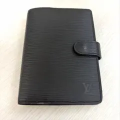 【極美品・希少】ルイヴィトン エピ 手帳カバー ブラック直営店購入