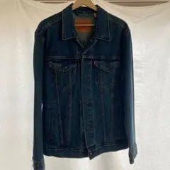 Levi's デニムジャケット　メンズ　 Lサイズ ダークブルー