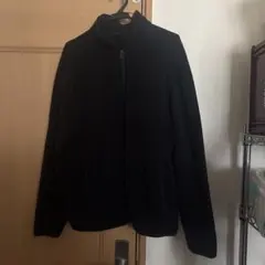 ブラック フリースジャケット XL ユニクロ