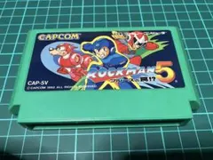 同梱がお得！ ロックマン5 ファミコンソフト 動作確認済み