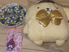 산리오 캐릭터즈 대상 당 쿠지 폼폼푸린 쿠션