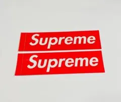 supreme ステッカー ボックスロゴ ２枚