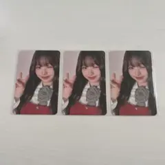 IVE SWITCH POPUP ラントレ　ウォニョン3枚セット