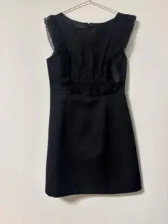 JILL STUART White ブラックドレス