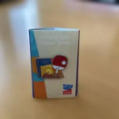 コカコーラ　ピンバッジ　2004アテネオリンピック　未使用