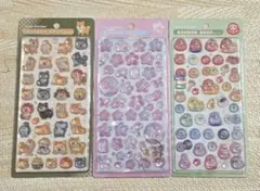 【正規品】ボンボンドロップシール 和柄 旧作 新作 3点セット
