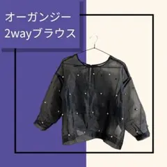 IENA TORRAZZO DONNA リボン ドット シースルー トップス 黒 - メルカリ