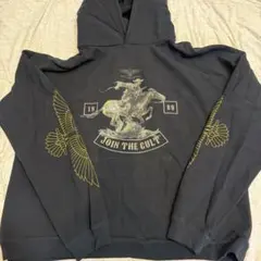 JUNNAKAYAMA パーカー 黒Xl