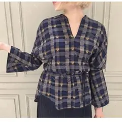 ＊*＊様 mame kurogouchi ラメ シルク ブラウス シャツ マメ 様 mame kurogouchi ラメ シルク ブラウス シャツ マメ