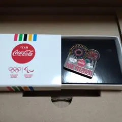 東京2020 コカ・コーラ ピンバッジ 非売品 - メルカリ