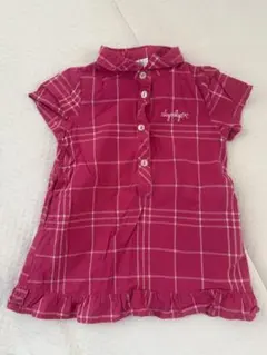 SLAP SLIP チェック柄ワンピース 90