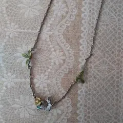 ジェラルドヨスカ　ニューヨークブランド 花と葉のネックレス未使用