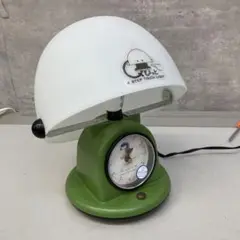 昭和レトロ 鹿野漆器 Qぴっと4 STEP タッチライト 時計付き 鳥