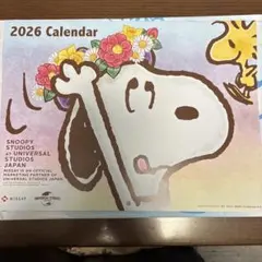 【新品】2026年 スヌーピー カレンダー