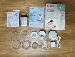Pigeon 電動母乳さく乳器 Lサイズ Mサイズ
