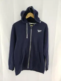 Reebok リーボック ジップアップパーカー ネイビー系 メンズ
