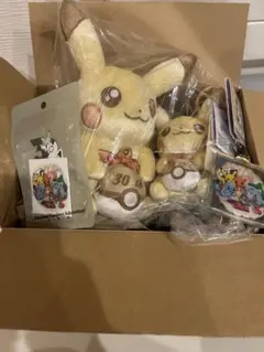 ピカチュウ 30周年記念 ぬいぐるみ他スペシャルセット