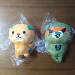 みきゃん＆ダークみきゃん　ゴムひも付きマスコットのサムネイル