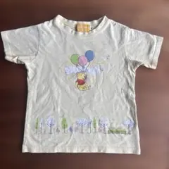 【ディズニー】キッズ　Tシャツ　120cm くまのプーさん　イエロー　ティガー