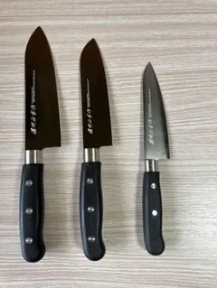 黒打 丹念に鍛造された両刃出刃包丁 黒打ち 丹念に鍛造された両刃 出刃 2本セット - メルカリ