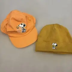 zara baby スヌーピー　帽子　セット